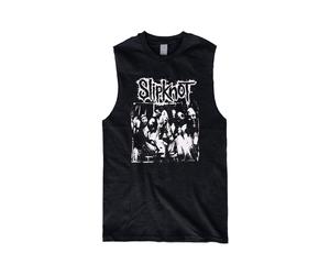 Slipknot - Album Splatter - Sleeveless - Schwarz - L - 95% Baumwolle, 5% Elastan Schwarz L