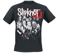 Slipknot Barcode Band Männer T-Shirt schwarz