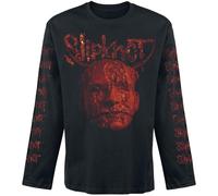 Slipknot Bloody Head Männer Langarmshirt schwarz