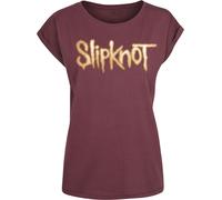 Slipknot Blurry Numbers T-Shirt bordeaux in XS
