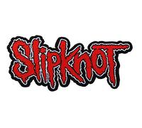 Slipknot Cut Out Logo Aufnäher Patch Gewebt & Lizenziert !!