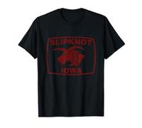 Slipknot Damen Iowa Goat Grafik T-Shirt Schwarz S Crew Neck Kurzarm Klassische Passform Polyester 100% Imported Offiziell lizenziert, einzigartiges Grafikdesign