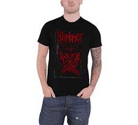 Slipknot Dead Effect band logo gray chapter offiziell Herren Nue Schwarz T Shirt