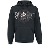 Slipknot Des Moines Herren-Kapuzenpullover - schwarz - Offizielles Merchandise L