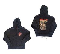Slipknot Whiskey Hoodie Burn Me Away – Unisex Grau Größe L