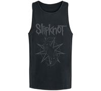 Slipknot Goat Star Logo Männer Tank-Top schwarz XL 100% Baumwolle Band-Merch, Bands