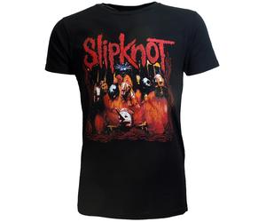 Slipknot Group Photo Band T-Shirt ➥ ✓ Offizielles Band-Merchandise ♫ XL Schwarz