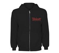 Slipknot Herren Totenkopfzähne Hoodie, Schwarz, M