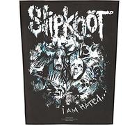 Slipknot I Am Hated Black Sew On Back Patch Badge Album Cover Masks Official
