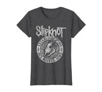 Slipknot Iowa Totenkopf 1995 T-Shirt, Damen, Anthrazit Meliert, 3XL