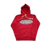Slipknot Kapuzenpullover Dont Ever Judge Me Band Logo offiziell Unisex Rot L