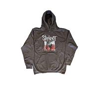Slipknot Kapuzenpullover Self-Titled Band Logo Nue offiziell Unisex Grau M