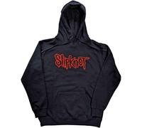 Slipknot Logo (Back Print) Navy Blue L Hoodie