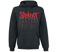 Slipknot Logo Männer Kapuzenpullover schwarz L 50% Baumwolle, 50% Polyester Band-Merch, Bands