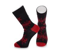 Slipknot - Logo & Nonagram - Socken - Mehrfarbig - Onesize - 84% Baumwolle, 15% Nylon, 1% Elastan Mehrfarbig Onesize