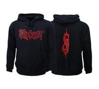 Slipknot Logo Offizieller Band-Hoodie - Offizielles Merchandise L Blau