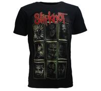 Slipknot New Masks Band T-Shirt Schwarz - Offizielles Merchandise XL Schwarz