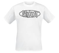Slipknot Numbers T-Shirt weiß in XXL