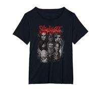 Slipknot Official We Are Not Your Kind Faded T-Shirt, Damen Große Größen, Schwarz, 6X