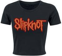 Slipknot Orange Logo T-Shirt schwarz in XL