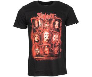 Slipknot - Schwarzes T-Shirt Rusty Face M