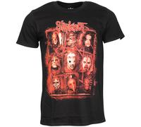 Slipknot - Schwarzes T-Shirt Rusty Face XL