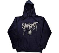 Slipknot Splatter (Back Print) Navy Blue M Hoodie