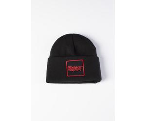 Slipknot - Square Logo - Beanie - Schwarz - Onesize - 100% Baumwolle Schwarz Onesize