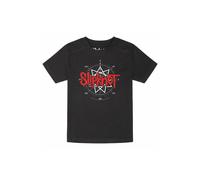 Slipknot - Star Symbol Kids - T-Shirt - Schwarz - 140 - 100% Bio-Baumwolle Schwarz 140