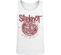 Slipknot Star Symbol Tank-Top weiß in L