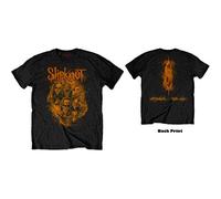 Slipknot - T-Shirt # M Unisex Black # Wanyk Orange