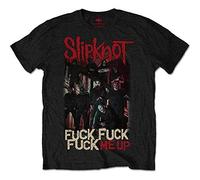 Slipknot - T-Shirt # S Black Unisex # Fuck Me Up