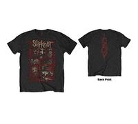 Slipknot - T-Shirt # Xl Unisex Black # Sketch Boxes