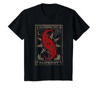 Slipknot Tarot Card Goat T-Shirt, Kinder, Schwarz, 140