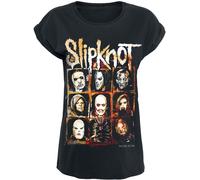 Slipknot The End, So Far Group Squares T-Shirt schwarz in XL