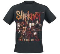 Slipknot The End, So Far Group Star Männer T-Shirt schwarz