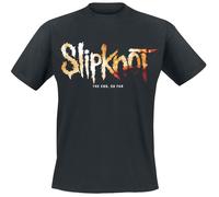 Slipknot The End, So Far Logo T-Shirt schwarz in XXL