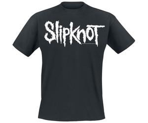 Slipknot White Logo T-Shirt schwarz in XL