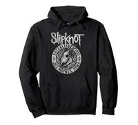 Slipknot Ziegenflammen Pullover Hoodie, Unisex für Erwachsene, Schwarz, L