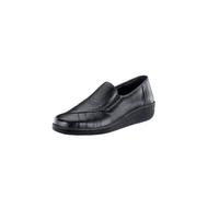 Slipper ACO, Damen, Gr. 37, schwarz, Glattleder, Schuhe Slipper (524367-37) schwarz