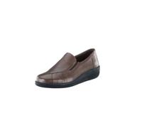 Slipper ACO, Damen, Gr. 42, grau (taupe), Glattleder, Schuhe Slipper (523463-42) taupe