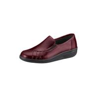 Slipper ACO, Damen, Gr. 42, rot (bordeaux), Glattleder, Schuhe Slipper (728572-42) bordeaux