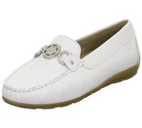 Slipper Alabama Weiß Glattleder
