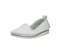 Slipper ANDREA CONTI "Andrea Conti Slipper Leder", Damen, Gr. 42, weiß, Leder, Schuhe Slipper (60894956-42) weiß