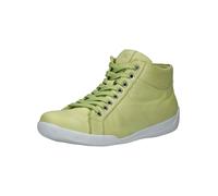 Sneaker ANDREA CONTI "Andrea Conti Sneaker Leder", Damen, Gr. 40, grün (hellgrün), Leder, Schuhe Sneaker (87598401-40) hellgrün