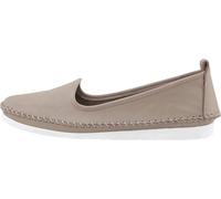 Slipper ANDREA CONTI, Damen, Gr. 38, grau (taupe), Glattleder, Leder, Schuhe Slipper (72777354-38) taupe