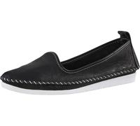 Slipper ANDREA CONTI, Damen, Gr. 38, schwarz, Glattleder, Leder, Schuhe Slipper (45509012-38) schwarz