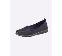 Slipper ANDREA CONTI, Damen, Gr. 39, blau (marine), Glattleder, Leder, Schuhe Slipper (37376858-39) marine