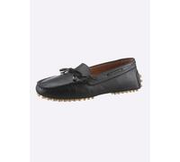 Slipper ANDREA CONTI, Damen, Gr. 40, schwarz, Glattleder, Leder, Schuhe Slipper (11444120-40) schwarz