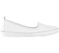 Slipper ANDREA CONTI, Damen, Gr. 41, weiß, Glattleder, Leder, Schuhe Slipper (28208314-41) weiß